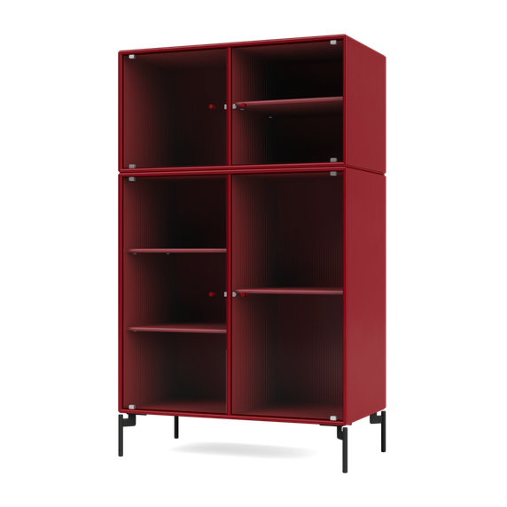 RIPPLE III Vitrine Cabinet with Legs