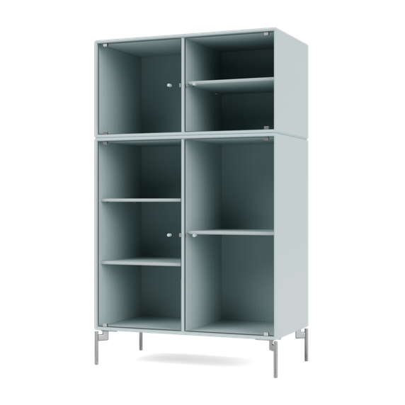 RIPPLE III Vitrine Cabinet with Legs