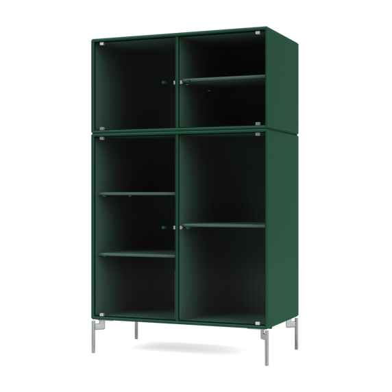 RIPPLE III Vitrine Cabinet with Legs