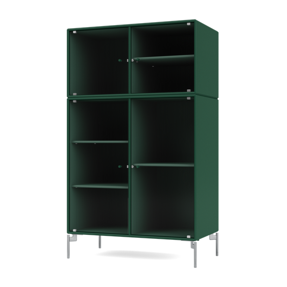 RIPPLE III Vitrine Cabinet with Legs