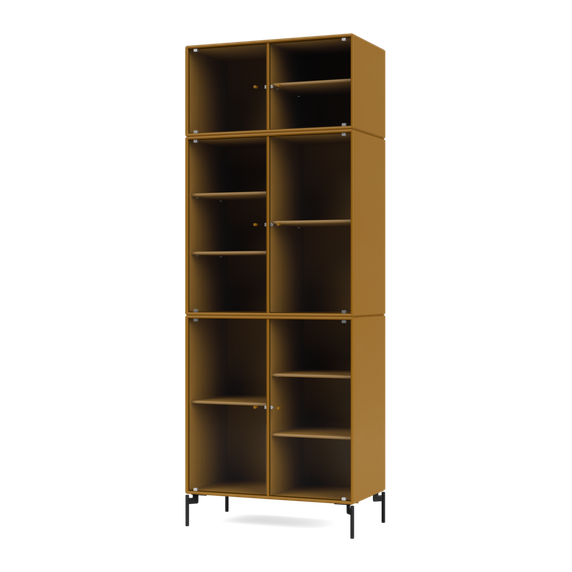 RIPPLE IV Vitrine Cabinet with Legs