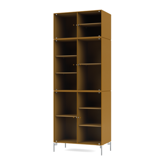 RIPPLE IV Vitrine Cabinet with Legs
