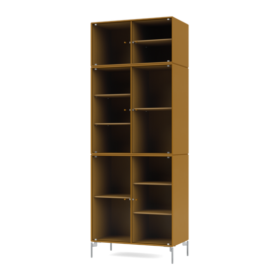 RIPPLE IV Vitrine Cabinet with Legs
