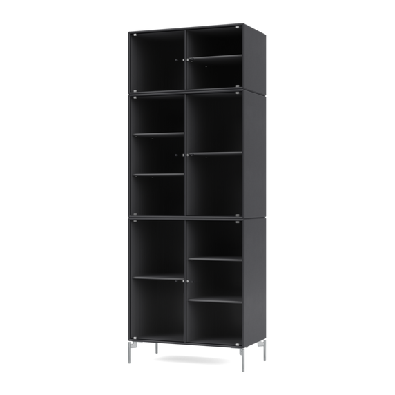 RIPPLE IV Vitrine Cabinet with Legs