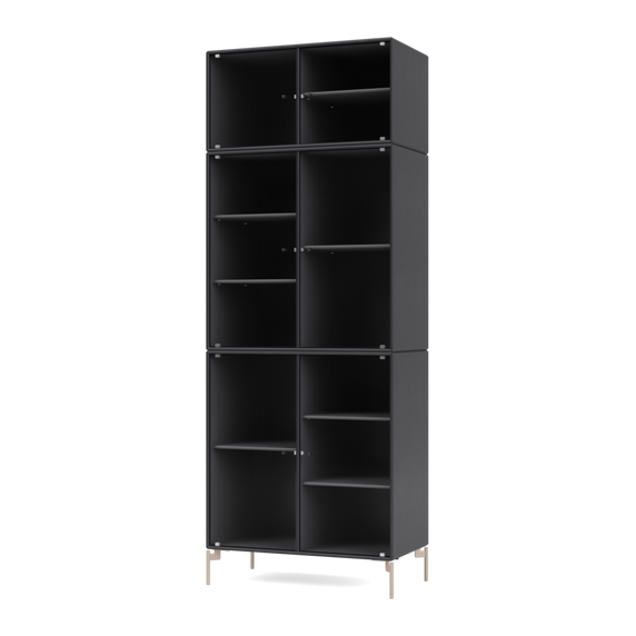 RIPPLE IV Vitrine Cabinet with Legs