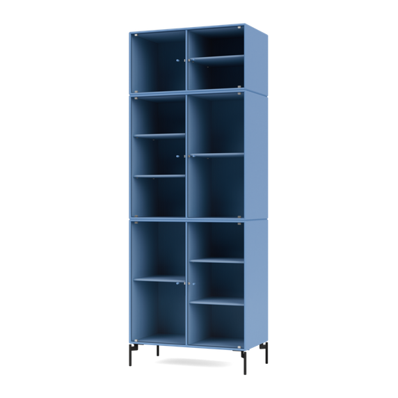 RIPPLE IV Vitrine Cabinet with Legs