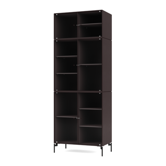 RIPPLE IV Vitrine Cabinet with Legs