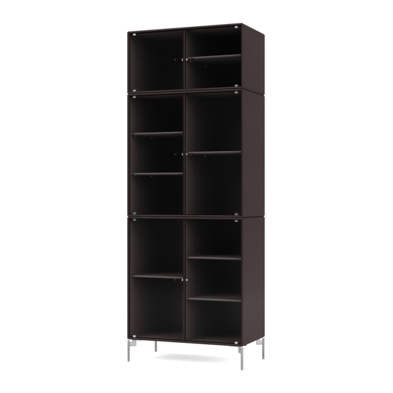 RIPPLE IV Vitrine Cabinet with Legs