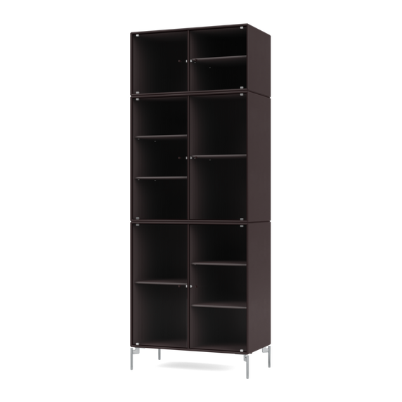 RIPPLE IV Vitrine Cabinet with Legs