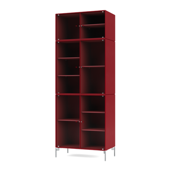 RIPPLE IV Vitrine Cabinet with Legs