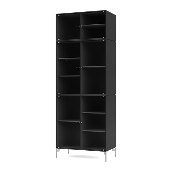 RIPPLE IV Vitrine Cabinet with Legs