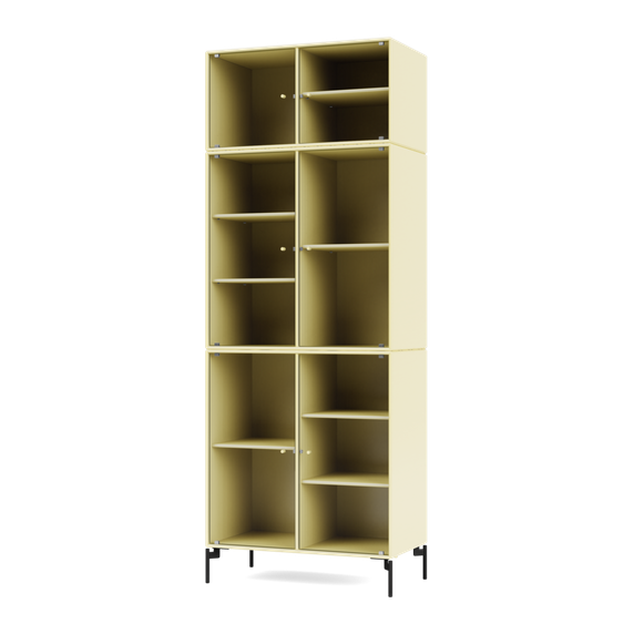 RIPPLE IV Vitrine Cabinet with Legs