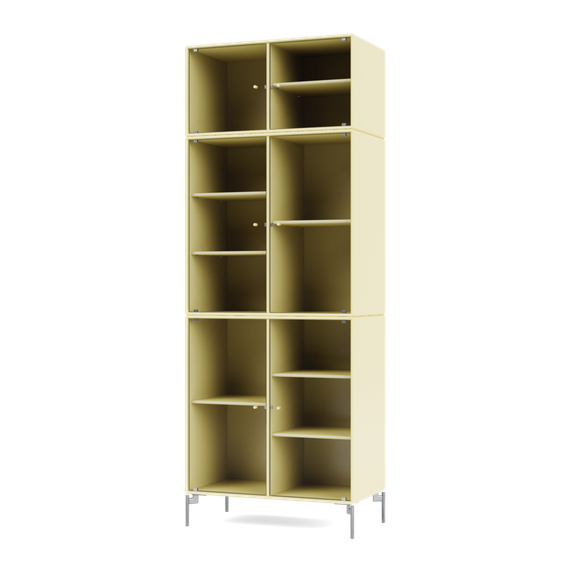 RIPPLE IV Vitrine Cabinet with Legs