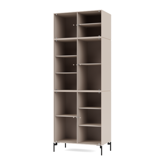 RIPPLE IV Vitrine Cabinet with Legs