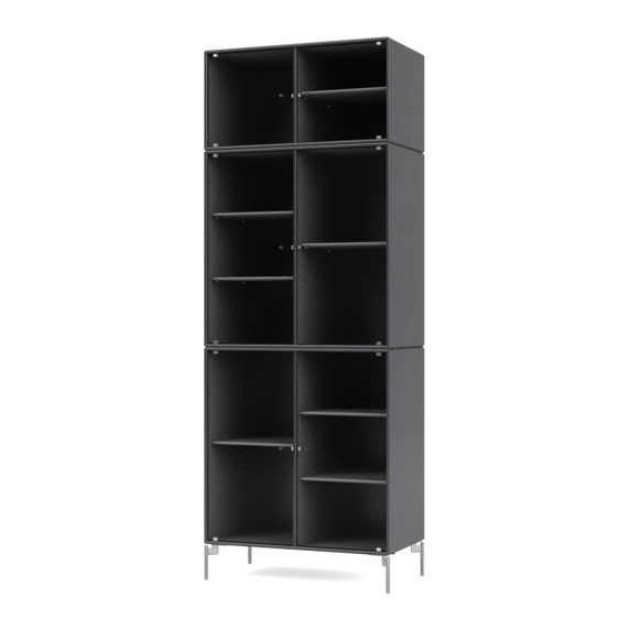 RIPPLE IV Vitrine Cabinet with Legs