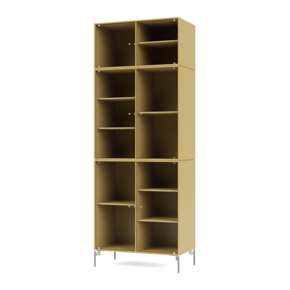 RIPPLE IV Vitrine Cabinet with Legs