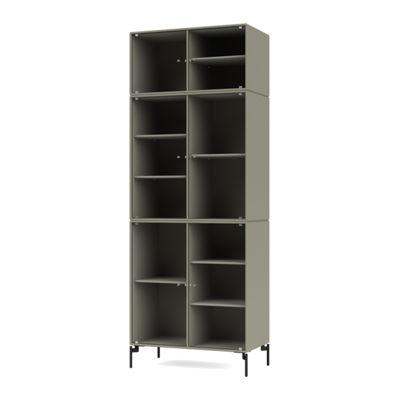 RIPPLE IV Vitrine Cabinet with Legs