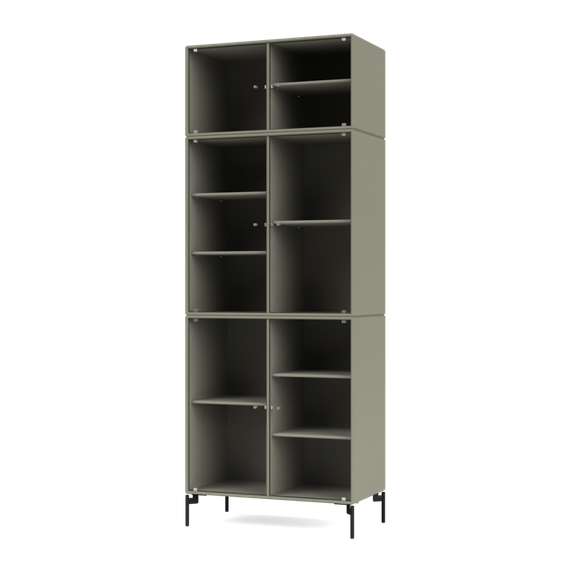 RIPPLE IV Vitrine Cabinet with Legs