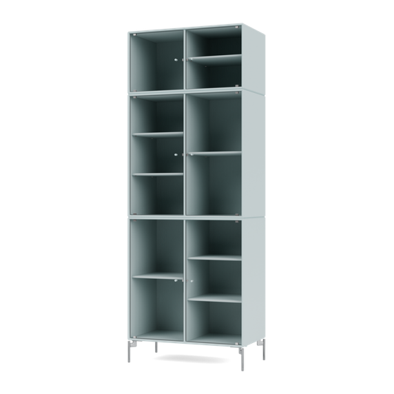 RIPPLE IV Vitrine Cabinet with Legs