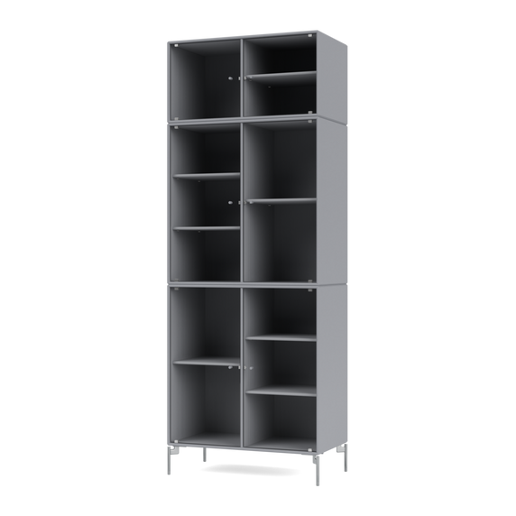 RIPPLE IV Vitrine Cabinet with Legs