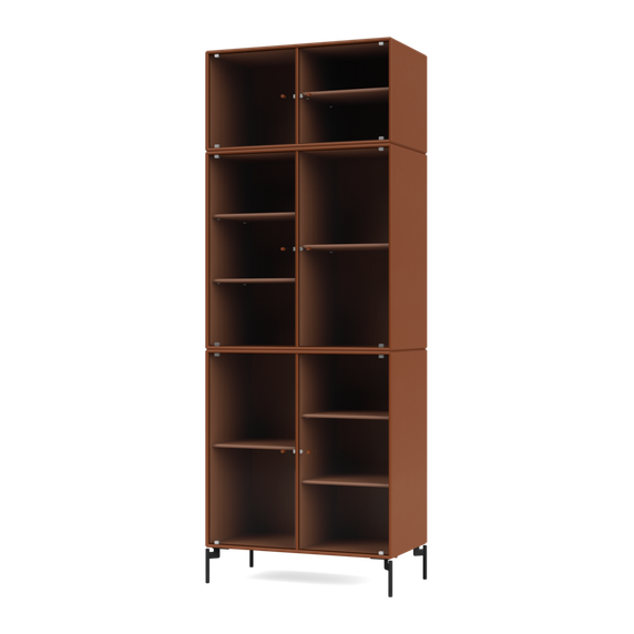 RIPPLE IV Vitrine Cabinet with Legs