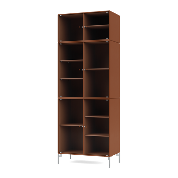 RIPPLE IV Vitrine Cabinet with Legs