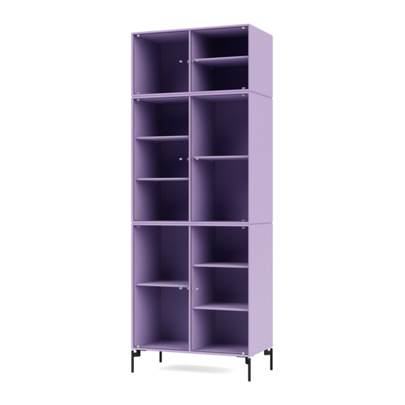 RIPPLE IV Vitrine Cabinet with Legs