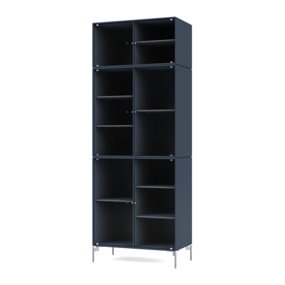 RIPPLE IV Vitrine Cabinet with Legs