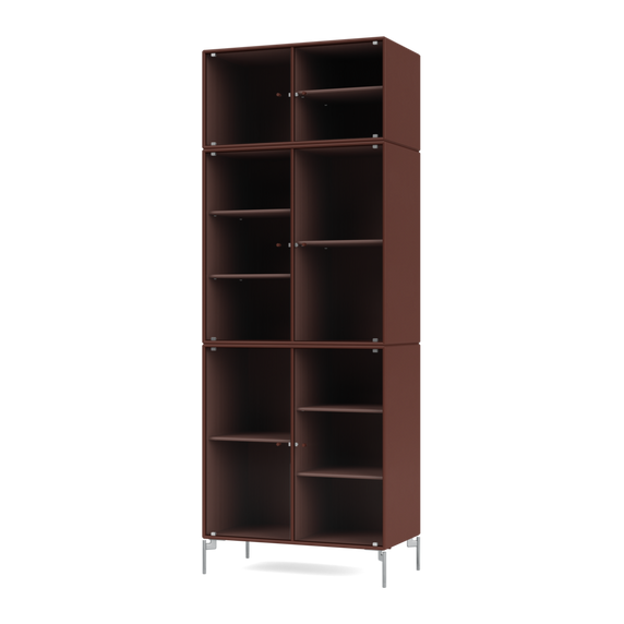 RIPPLE IV Vitrine Cabinet with Legs