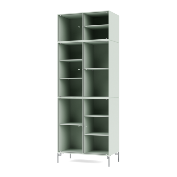 RIPPLE IV Vitrine Cabinet with Legs