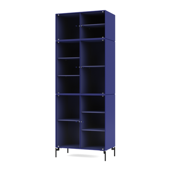 RIPPLE IV Vitrine Cabinet with Legs