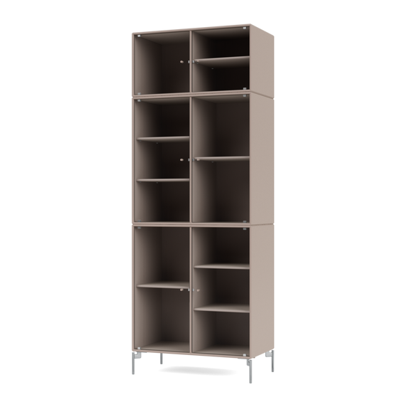 RIPPLE IV Vitrine Cabinet with Legs