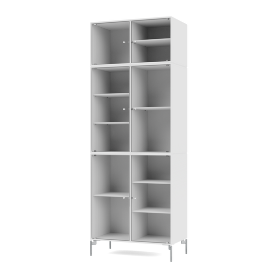 RIPPLE IV Vitrine Cabinet with Legs