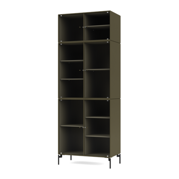 RIPPLE IV Vitrine Cabinet with Legs