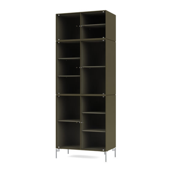 RIPPLE IV Vitrine Cabinet with Legs