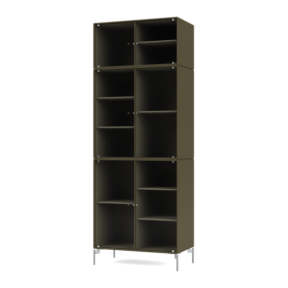 RIPPLE IV Vitrine Cabinet with Legs