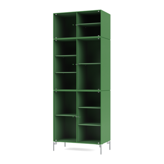 RIPPLE IV Vitrine Cabinet with Legs