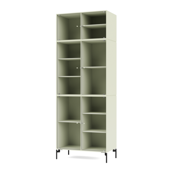 RIPPLE IV Vitrine Cabinet with Legs