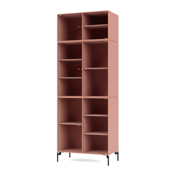 RIPPLE IV Vitrine Cabinet with Legs