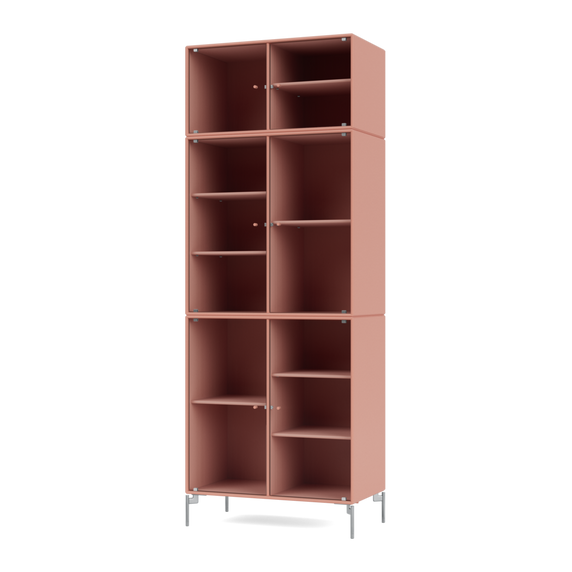 RIPPLE IV Vitrine Cabinet with Legs