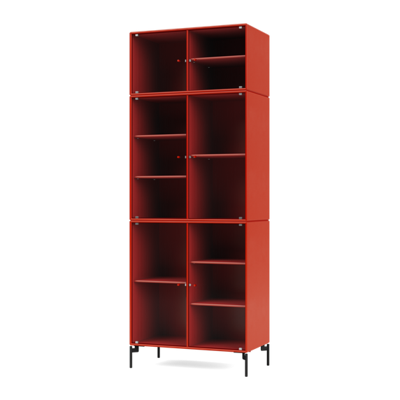 RIPPLE IV Vitrine Cabinet with Legs