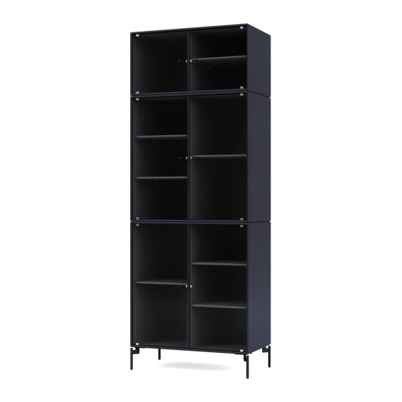 RIPPLE IV Vitrine Cabinet with Legs