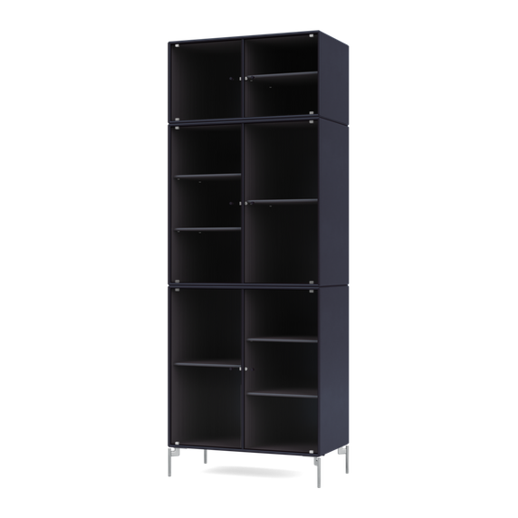 RIPPLE IV Vitrine Cabinet with Legs