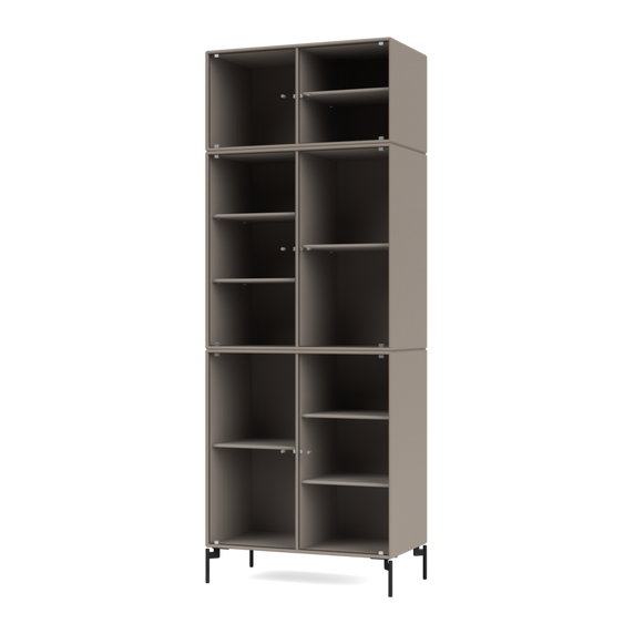 RIPPLE IV Vitrine Cabinet with Legs