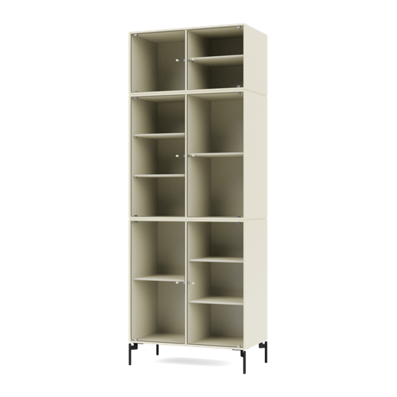 RIPPLE IV Vitrine Cabinet with Legs