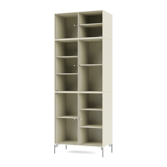 RIPPLE IV Vitrine Cabinet with Legs