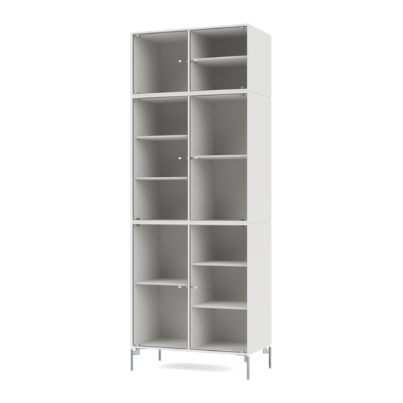 RIPPLE IV Vitrine Cabinet with Legs