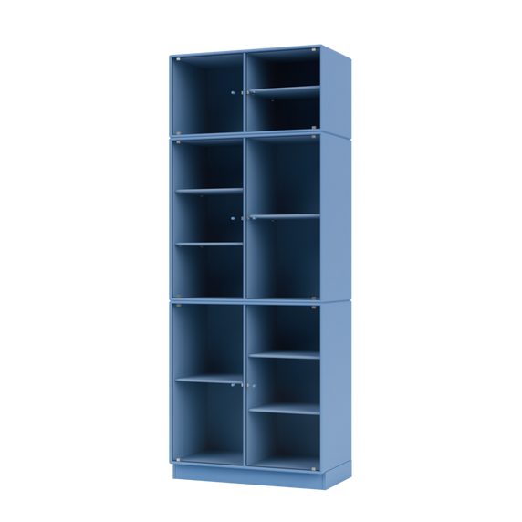 RIPPLE IV Vitrine Cabinet with Plinth