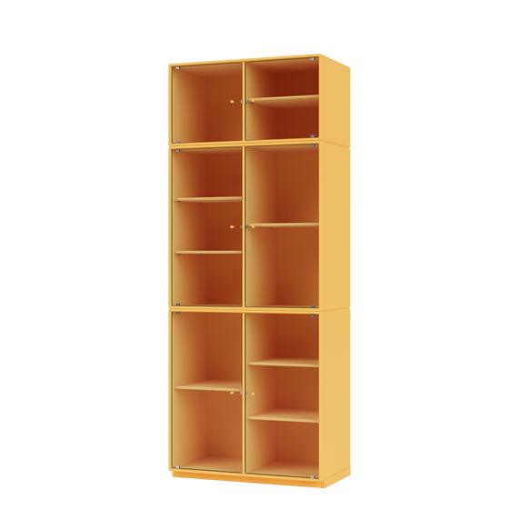 RIPPLE IV Vitrine Cabinet with Plinth