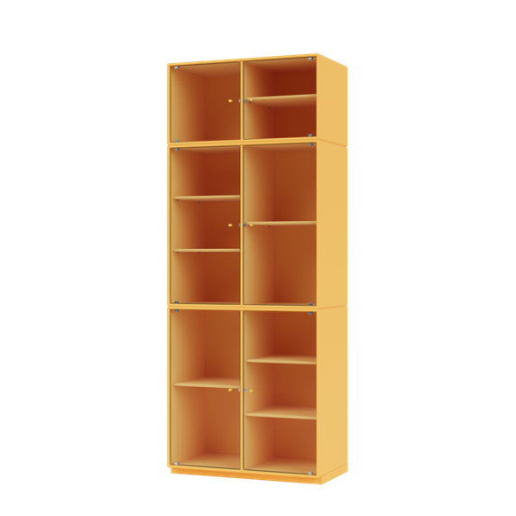 RIPPLE IV Vitrine Cabinet with Plinth